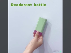 Thiết kế xoay đáy Bao bì dạng que chống nắng 15g Bao bì khử mùi PP PCR 20g