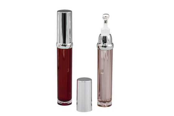 15ml Roller Ball Massage Acrylic Airless Pump Bottles For Skincare Eye Cream Packaging