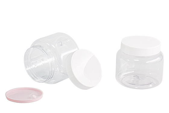 Recyclable Material 300ml PET Cream Jar Cosmetic Body Lotion Skincare Packaging