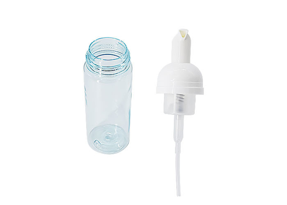 120ml 150ml Foam Pump Bottle Pet Pp Travel Soap Transparent Packaging 48mm Od