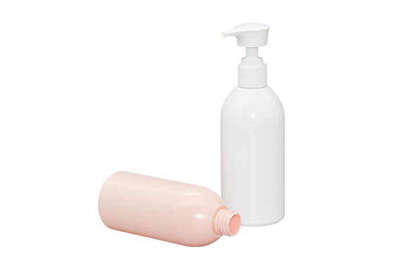 2.8cc Lotion Pump Bottle 240ml 300ml PET Round Shoulders Cosmetic Bottles