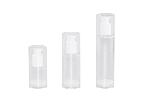 UKA70 15ml 50ml 30ml Cosmetic Airless Pump Bottle Skin Care Flat AS Lotion Bottle