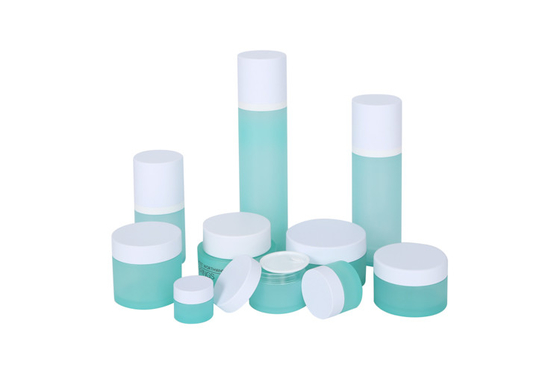 BPA Free Matte Cylinder PETG Airless Lotion Bottle Skincare Cosmetic Packaging