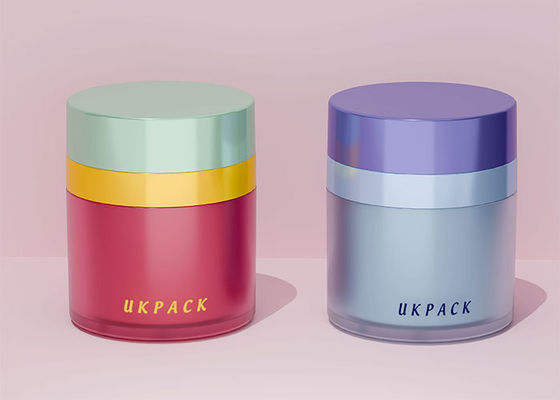 Lò kem bơm không khí Acrylic chống rò rỉ có thể lấp đầy lại vòng 15g 30g 50g