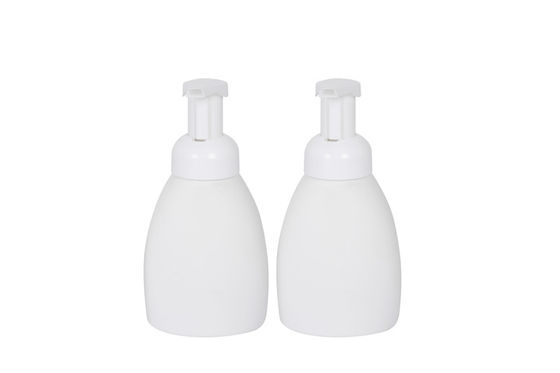 Chai tạo bọt PET hình bầu dục 250ml Chai tạo bọt sữa rửa mặt Chai tạo bọt xà phòng