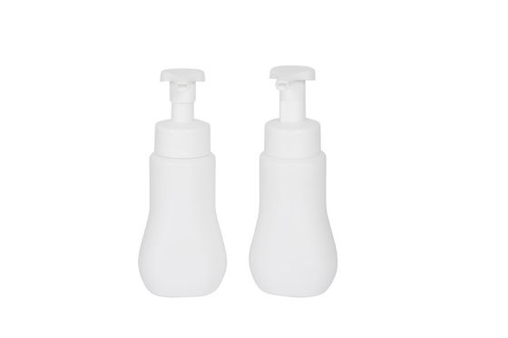 Chai bọt tạo kiểu HDPE hình lượn sóng 8oz với đầu xịt 3cc