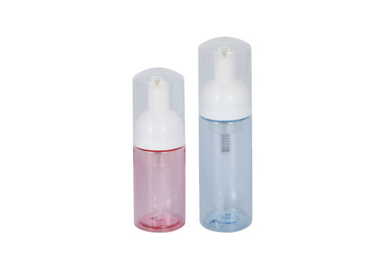 100ml Kích thước du lịch 150ml Chai bơm tạo bọt PET trong suốt cho sữa rửa mặt